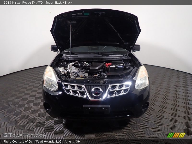 Super Black / Black 2013 Nissan Rogue SV AWD