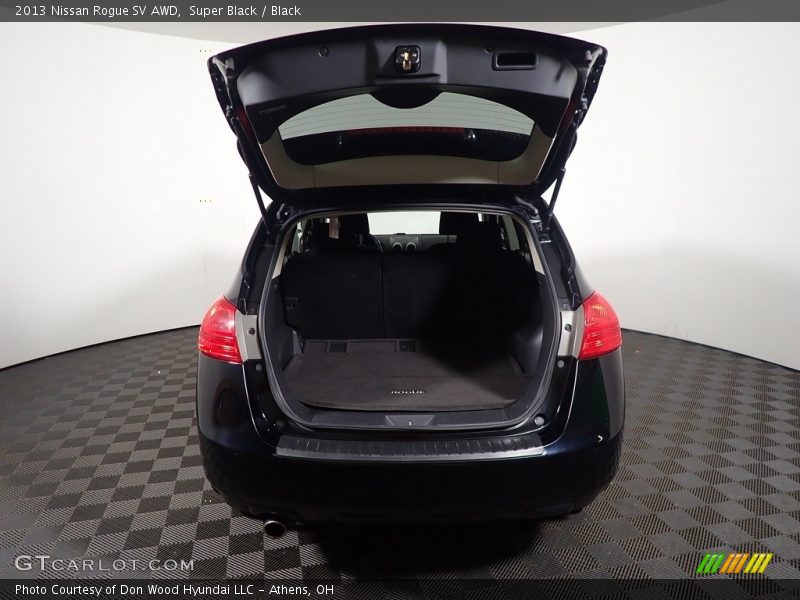 Super Black / Black 2013 Nissan Rogue SV AWD