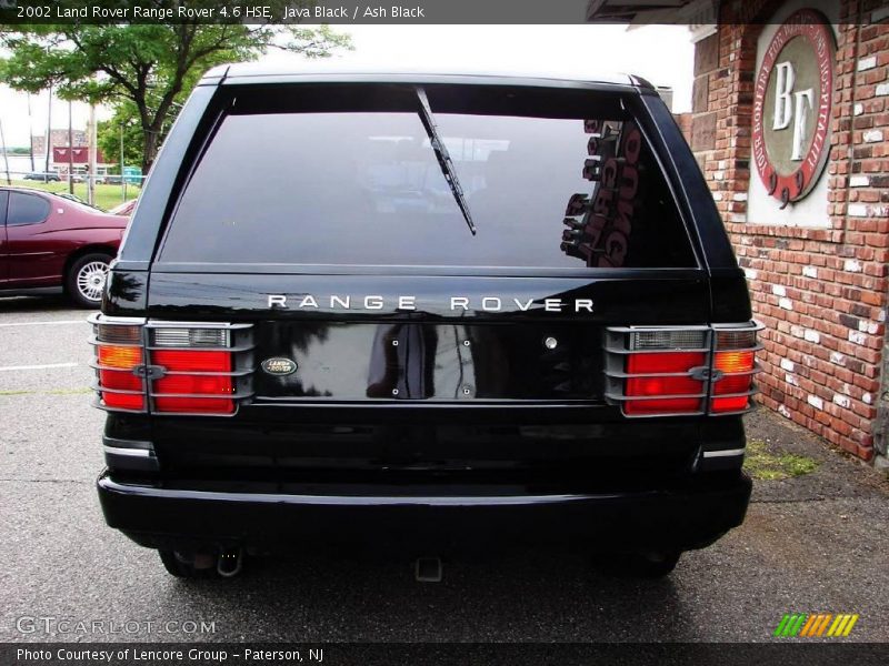 Java Black / Ash Black 2002 Land Rover Range Rover 4.6 HSE