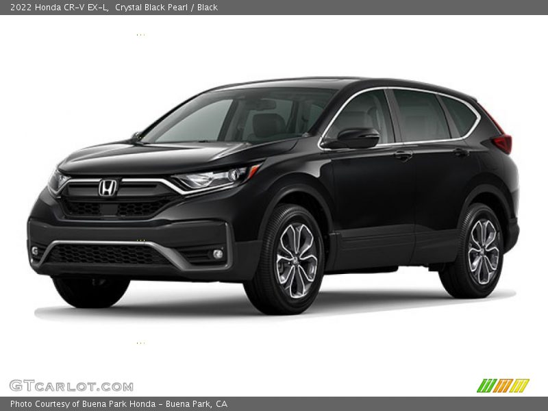 Crystal Black Pearl / Black 2022 Honda CR-V EX-L