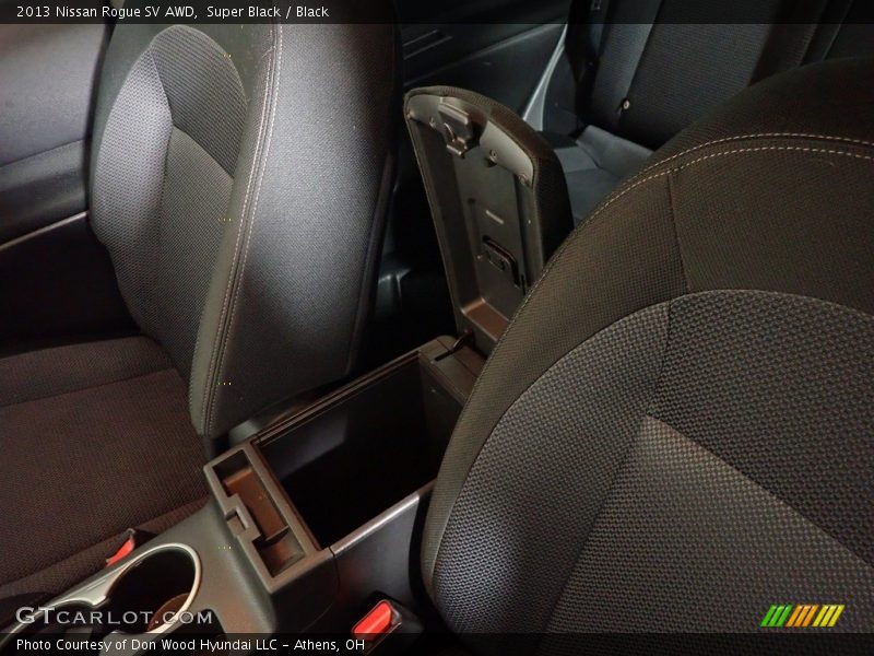 Super Black / Black 2013 Nissan Rogue SV AWD