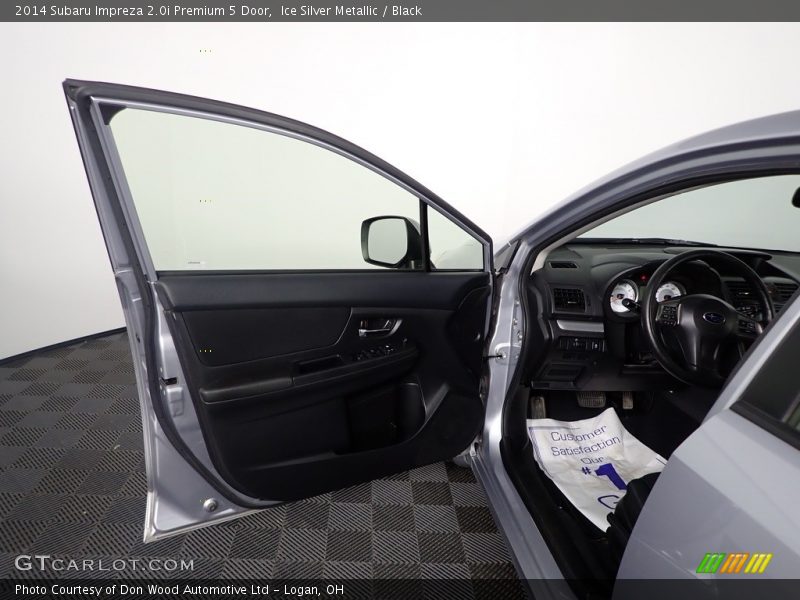Ice Silver Metallic / Black 2014 Subaru Impreza 2.0i Premium 5 Door