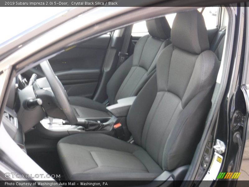 Crystal Black Silica / Black 2019 Subaru Impreza 2.0i 5-Door