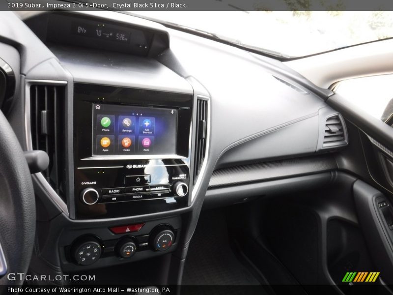 Crystal Black Silica / Black 2019 Subaru Impreza 2.0i 5-Door