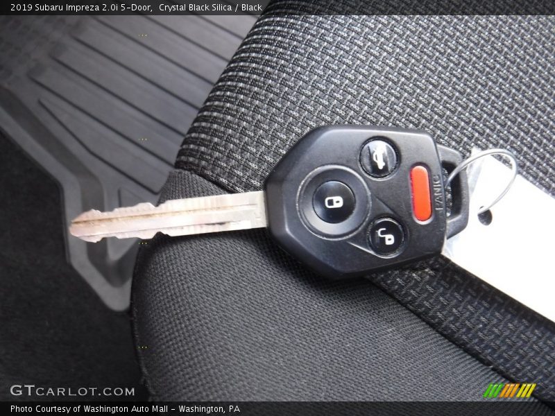 Crystal Black Silica / Black 2019 Subaru Impreza 2.0i 5-Door
