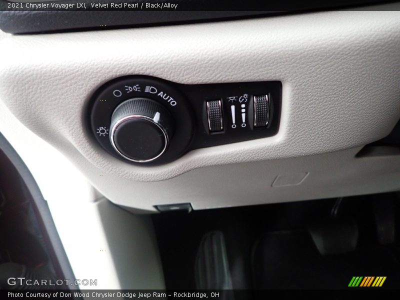 Controls of 2021 Voyager LXI