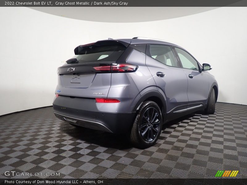 Gray Ghost Metallic / Dark Ash/Sky Gray 2022 Chevrolet Bolt EV LT