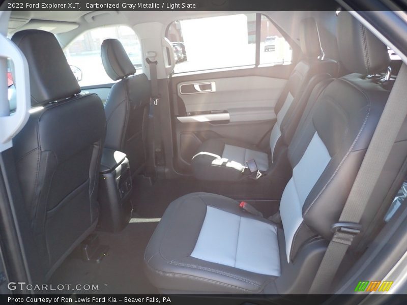 Carbonized Gray Metallic / Light Slate 2022 Ford Explorer XLT