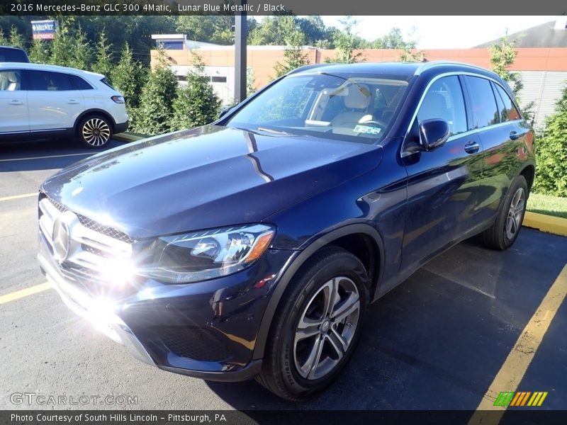 Lunar Blue Metallic / Black 2016 Mercedes-Benz GLC 300 4Matic