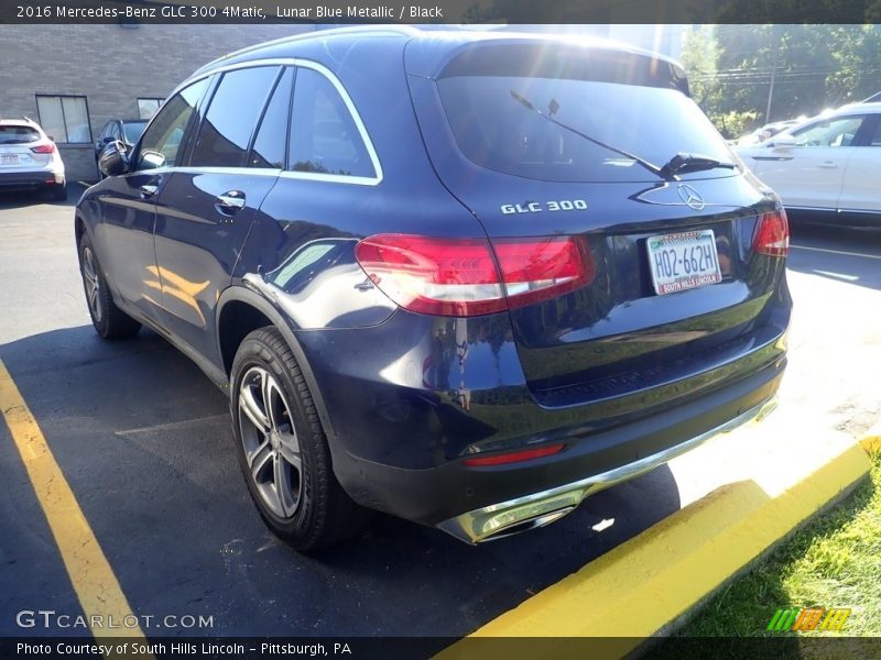 Lunar Blue Metallic / Black 2016 Mercedes-Benz GLC 300 4Matic