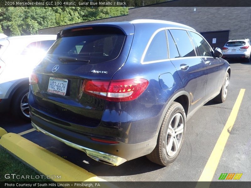 Lunar Blue Metallic / Black 2016 Mercedes-Benz GLC 300 4Matic