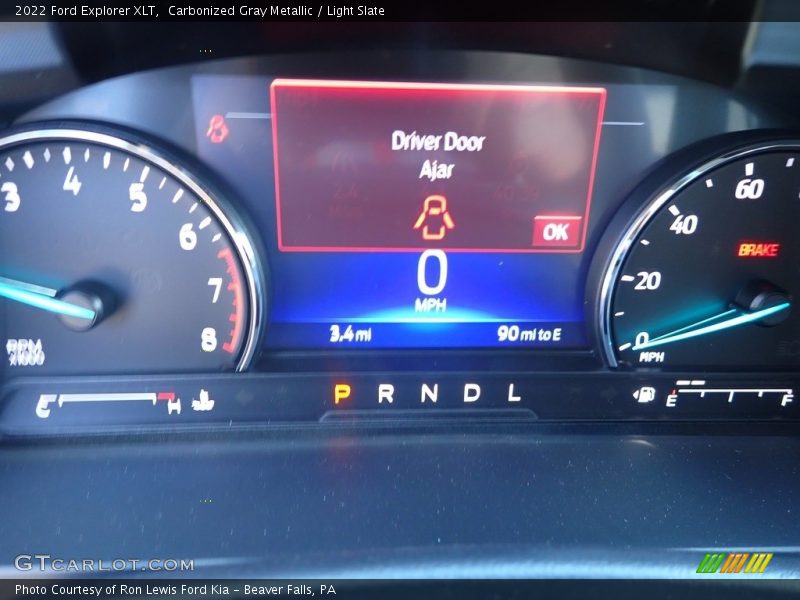 Carbonized Gray Metallic / Light Slate 2022 Ford Explorer XLT