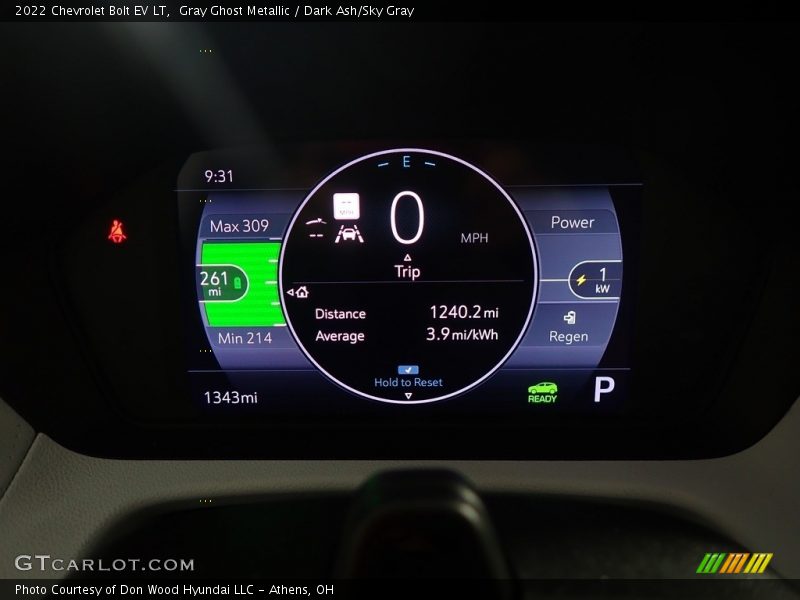  2022 Bolt EV LT LT Gauges
