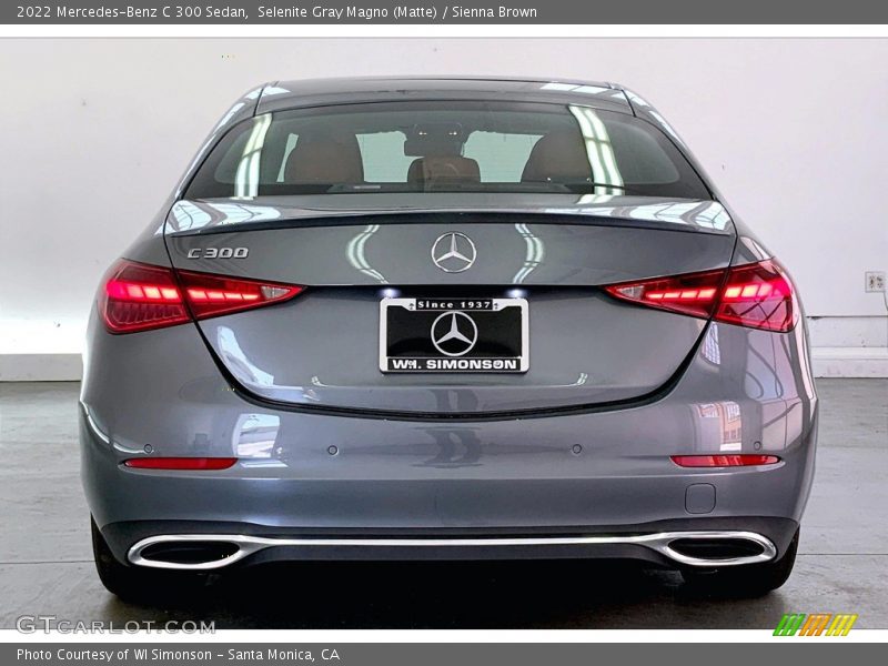 Selenite Gray Magno (Matte) / Sienna Brown 2022 Mercedes-Benz C 300 Sedan
