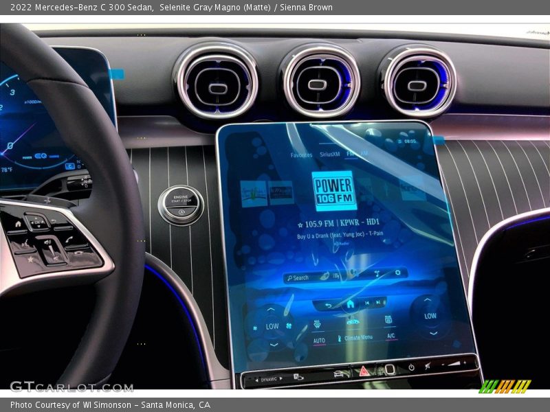 Selenite Gray Magno (Matte) / Sienna Brown 2022 Mercedes-Benz C 300 Sedan