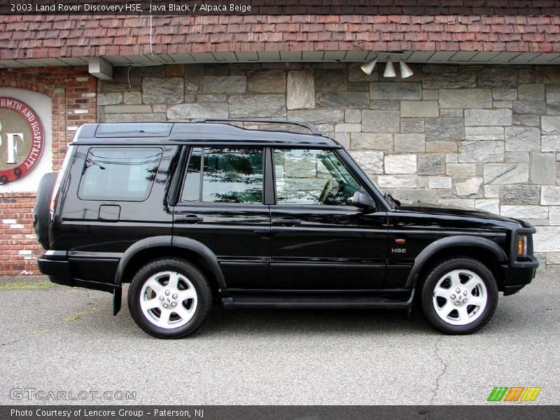 Java Black / Alpaca Beige 2003 Land Rover Discovery HSE