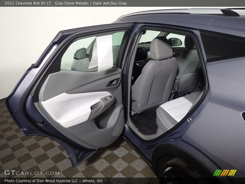Gray Ghost Metallic / Dark Ash/Sky Gray 2022 Chevrolet Bolt EV LT