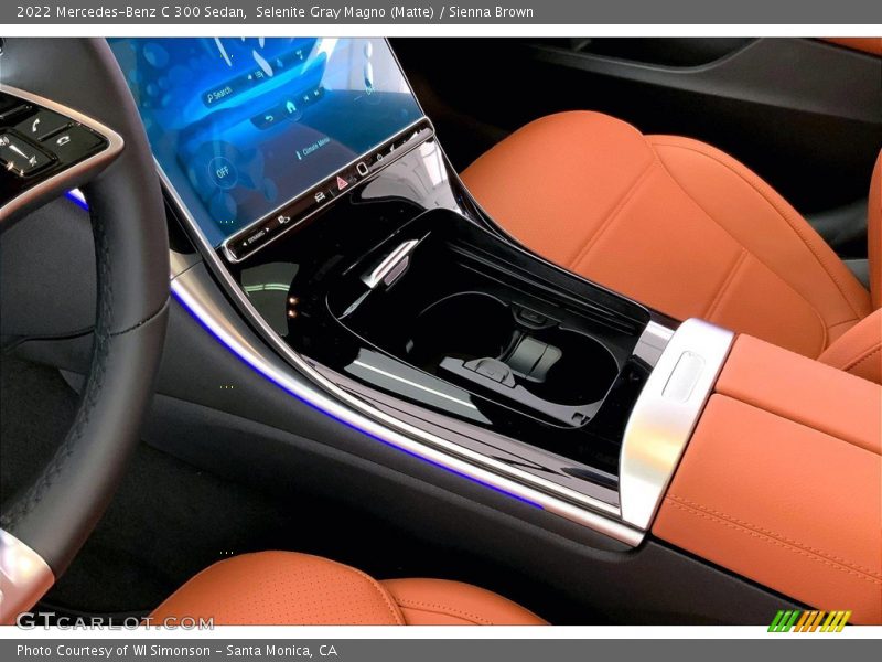 Selenite Gray Magno (Matte) / Sienna Brown 2022 Mercedes-Benz C 300 Sedan