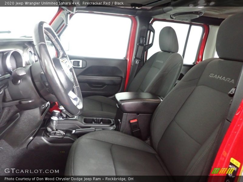 Firecracker Red / Black 2020 Jeep Wrangler Unlimited Sahara 4x4
