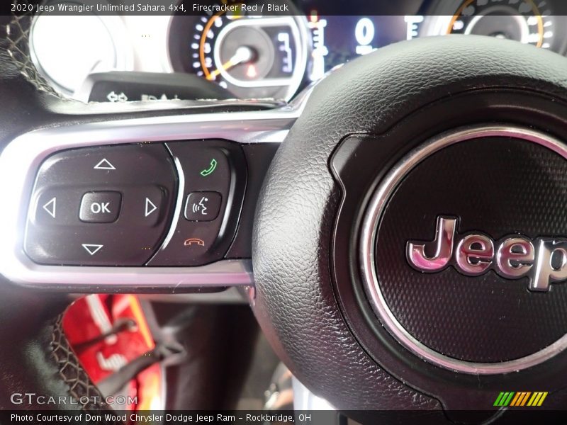 Firecracker Red / Black 2020 Jeep Wrangler Unlimited Sahara 4x4