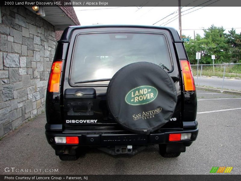 Java Black / Alpaca Beige 2003 Land Rover Discovery HSE