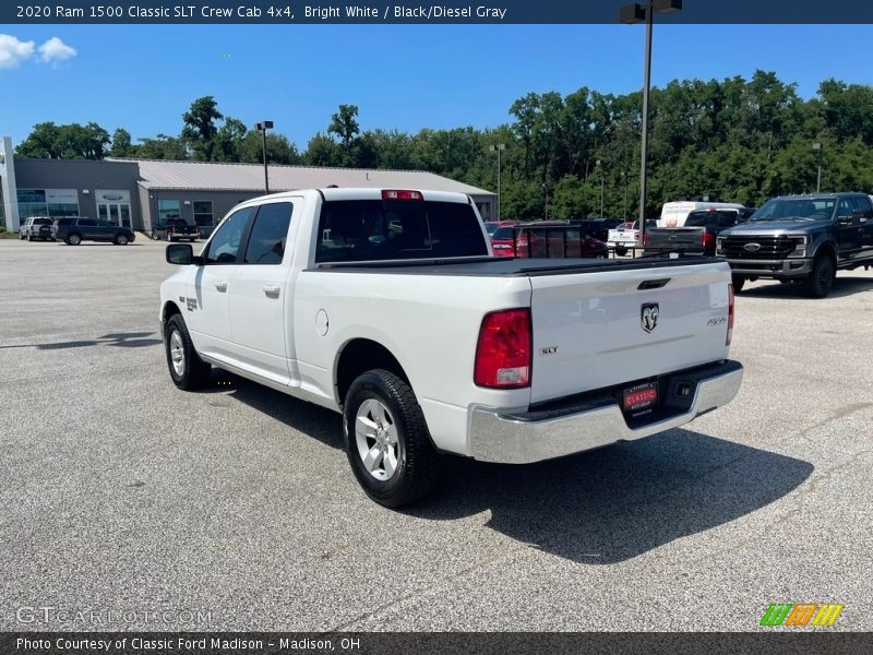 Bright White / Black/Diesel Gray 2020 Ram 1500 Classic SLT Crew Cab 4x4