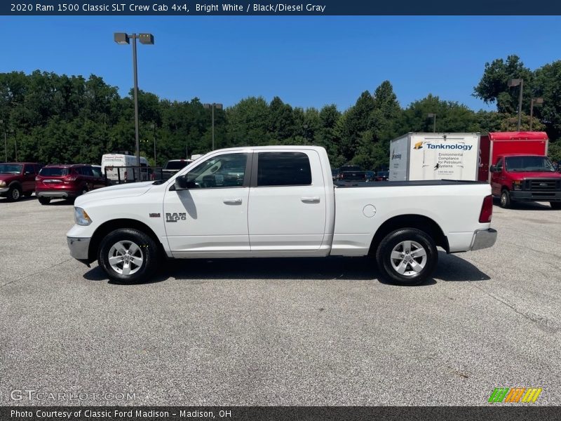 Bright White / Black/Diesel Gray 2020 Ram 1500 Classic SLT Crew Cab 4x4