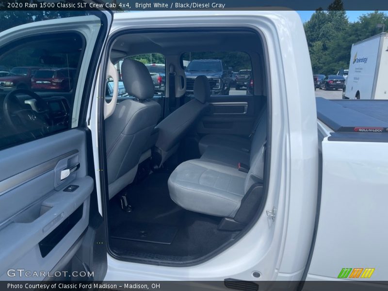 Bright White / Black/Diesel Gray 2020 Ram 1500 Classic SLT Crew Cab 4x4