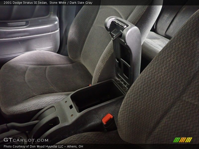 Stone White / Dark Slate Gray 2001 Dodge Stratus SE Sedan