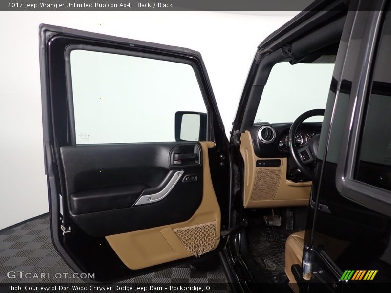 Black / Black 2017 Jeep Wrangler Unlimited Rubicon 4x4