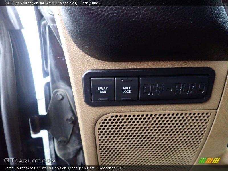 Black / Black 2017 Jeep Wrangler Unlimited Rubicon 4x4