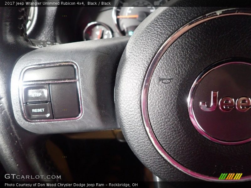Black / Black 2017 Jeep Wrangler Unlimited Rubicon 4x4