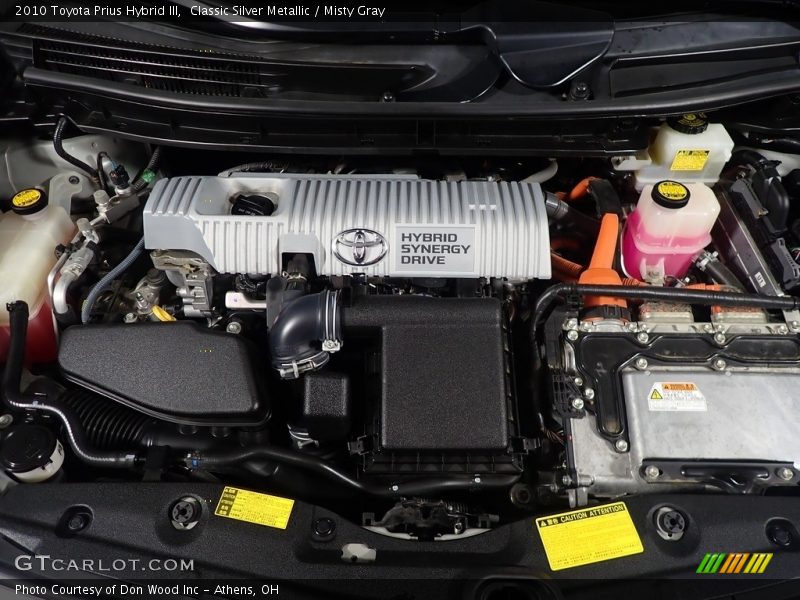Classic Silver Metallic / Misty Gray 2010 Toyota Prius Hybrid III