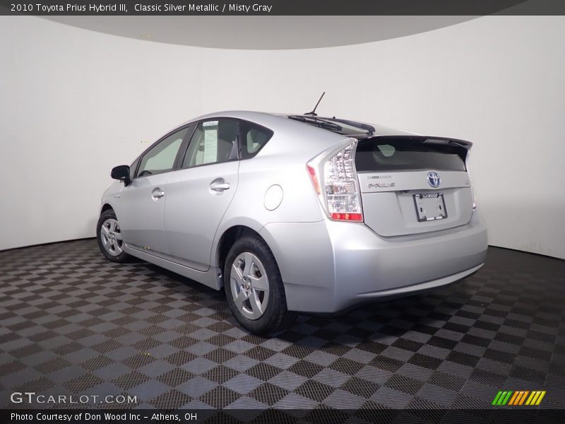 Classic Silver Metallic / Misty Gray 2010 Toyota Prius Hybrid III