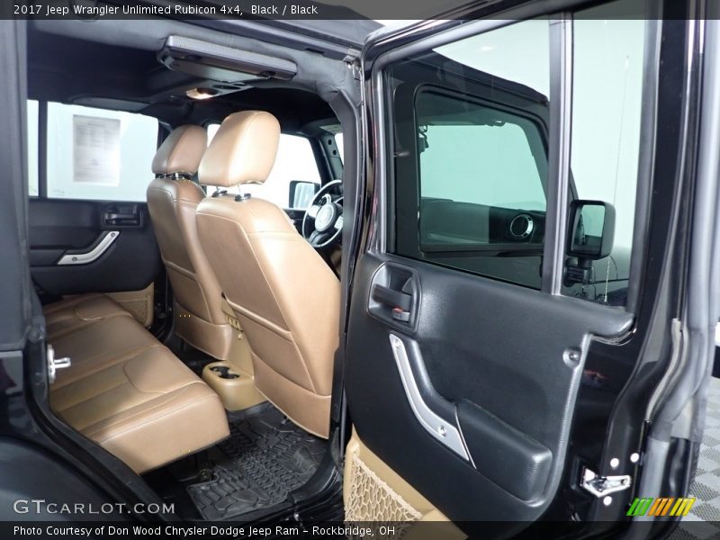 Black / Black 2017 Jeep Wrangler Unlimited Rubicon 4x4