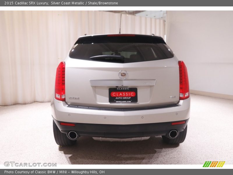 Silver Coast Metallic / Shale/Brownstone 2015 Cadillac SRX Luxury