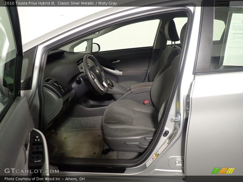 Classic Silver Metallic / Misty Gray 2010 Toyota Prius Hybrid III