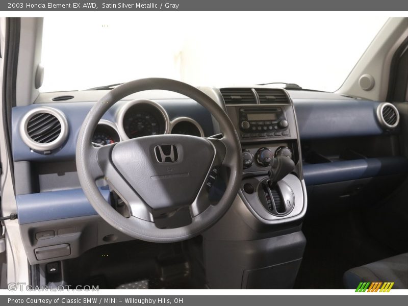 Satin Silver Metallic / Gray 2003 Honda Element EX AWD
