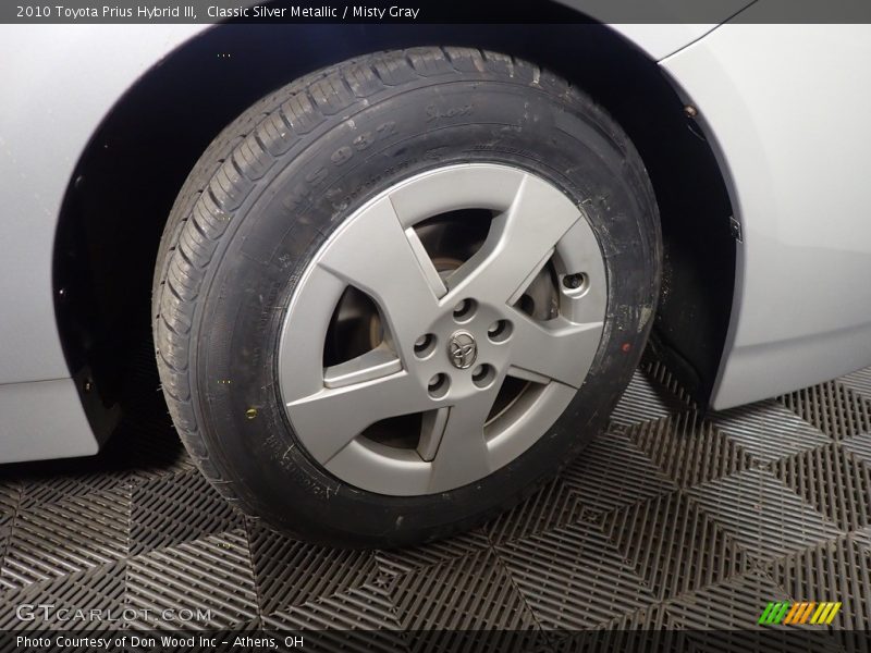 Classic Silver Metallic / Misty Gray 2010 Toyota Prius Hybrid III