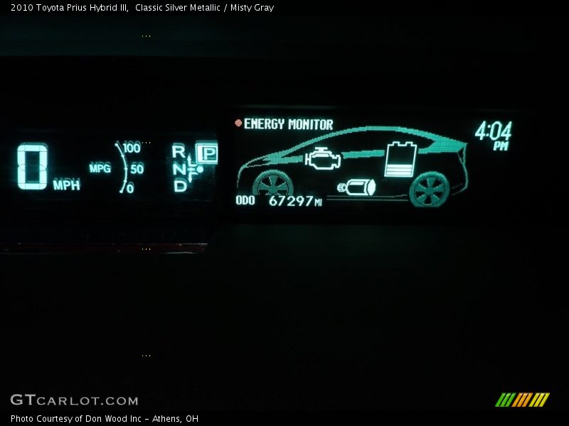 Classic Silver Metallic / Misty Gray 2010 Toyota Prius Hybrid III