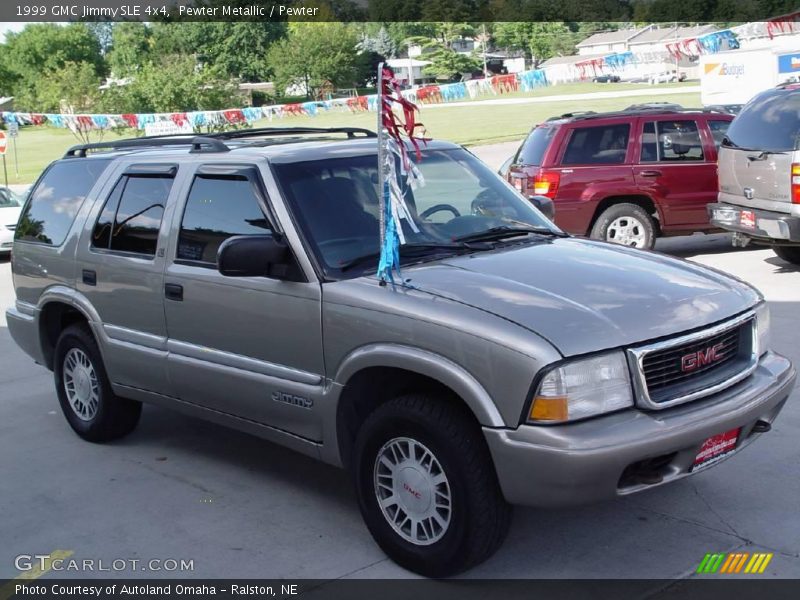 Pewter Metallic / Pewter 1999 GMC Jimmy SLE 4x4