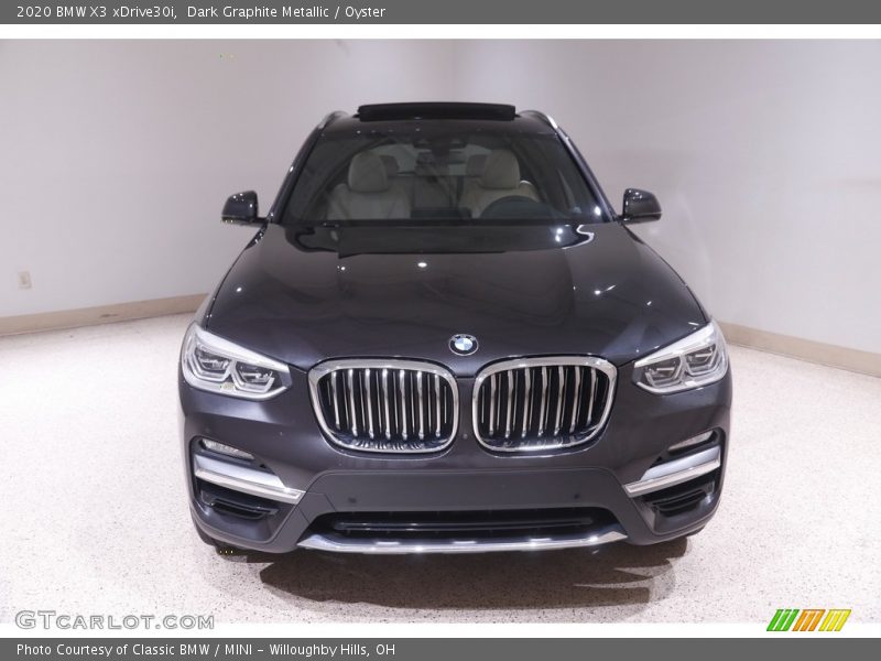 Dark Graphite Metallic / Oyster 2020 BMW X3 xDrive30i