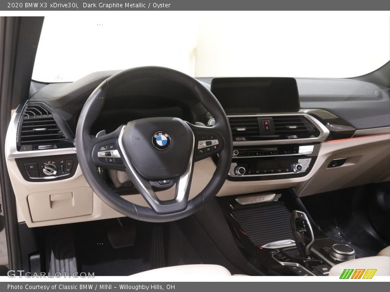 Dark Graphite Metallic / Oyster 2020 BMW X3 xDrive30i