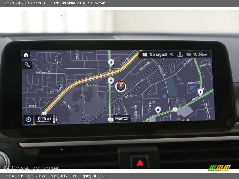 Dark Graphite Metallic / Oyster 2020 BMW X3 xDrive30i