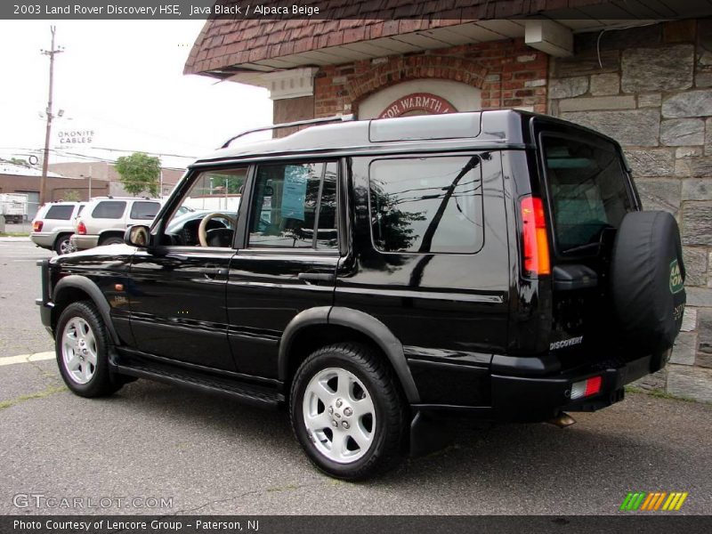 Java Black / Alpaca Beige 2003 Land Rover Discovery HSE