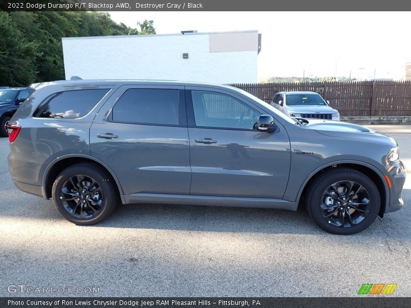 Destroyer Gray / Black 2022 Dodge Durango R/T Blacktop AWD
