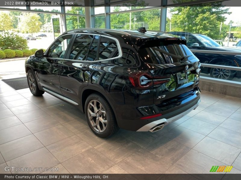 Black / Black 2022 BMW X3 xDrive30i
