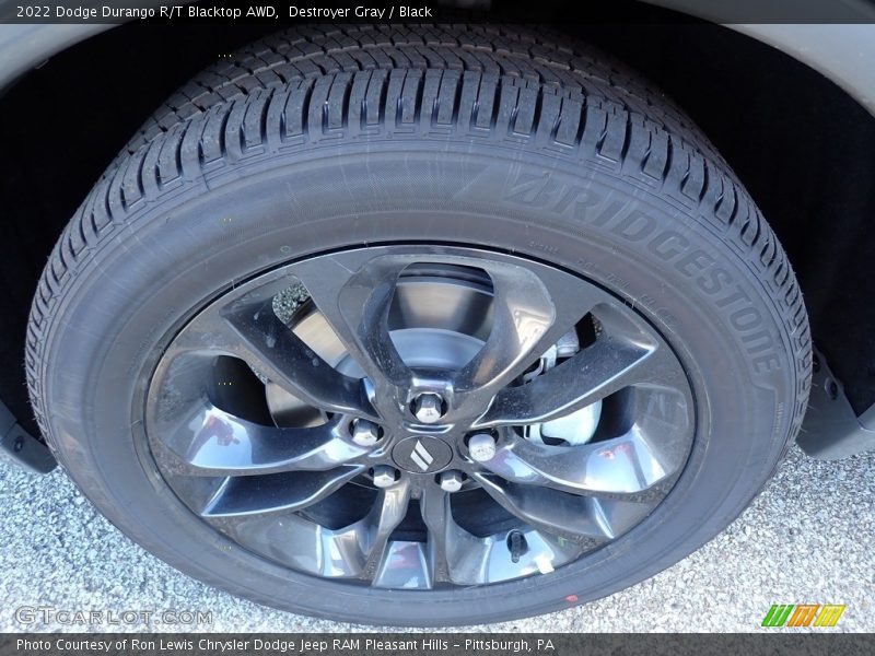 Destroyer Gray / Black 2022 Dodge Durango R/T Blacktop AWD