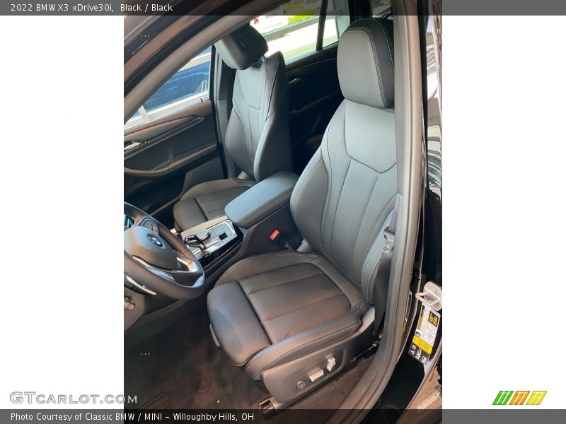 Black / Black 2022 BMW X3 xDrive30i