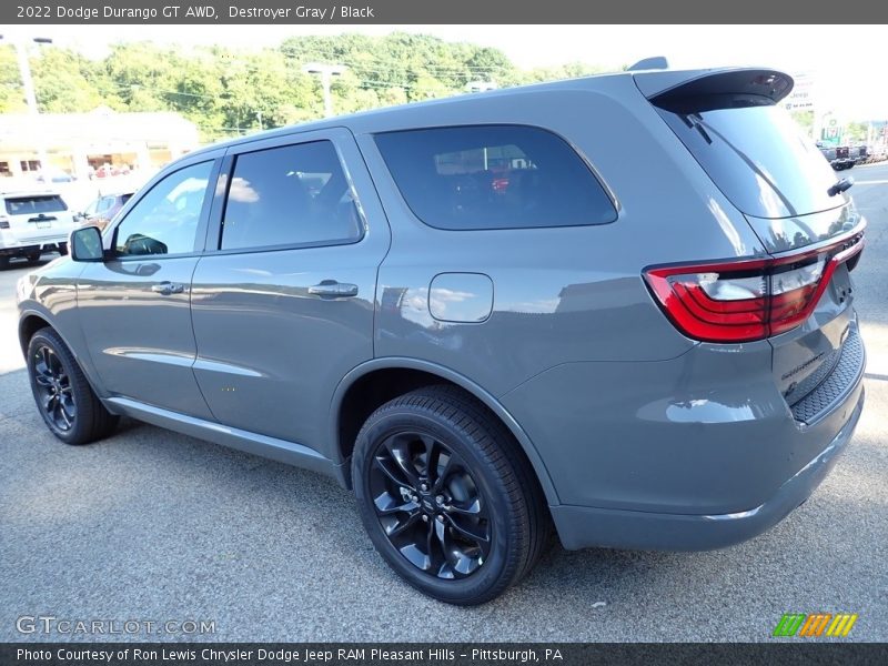 Destroyer Gray / Black 2022 Dodge Durango GT AWD